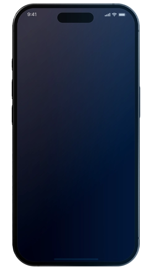Mobile Handelsoberfläche von Immediate Dinco P5